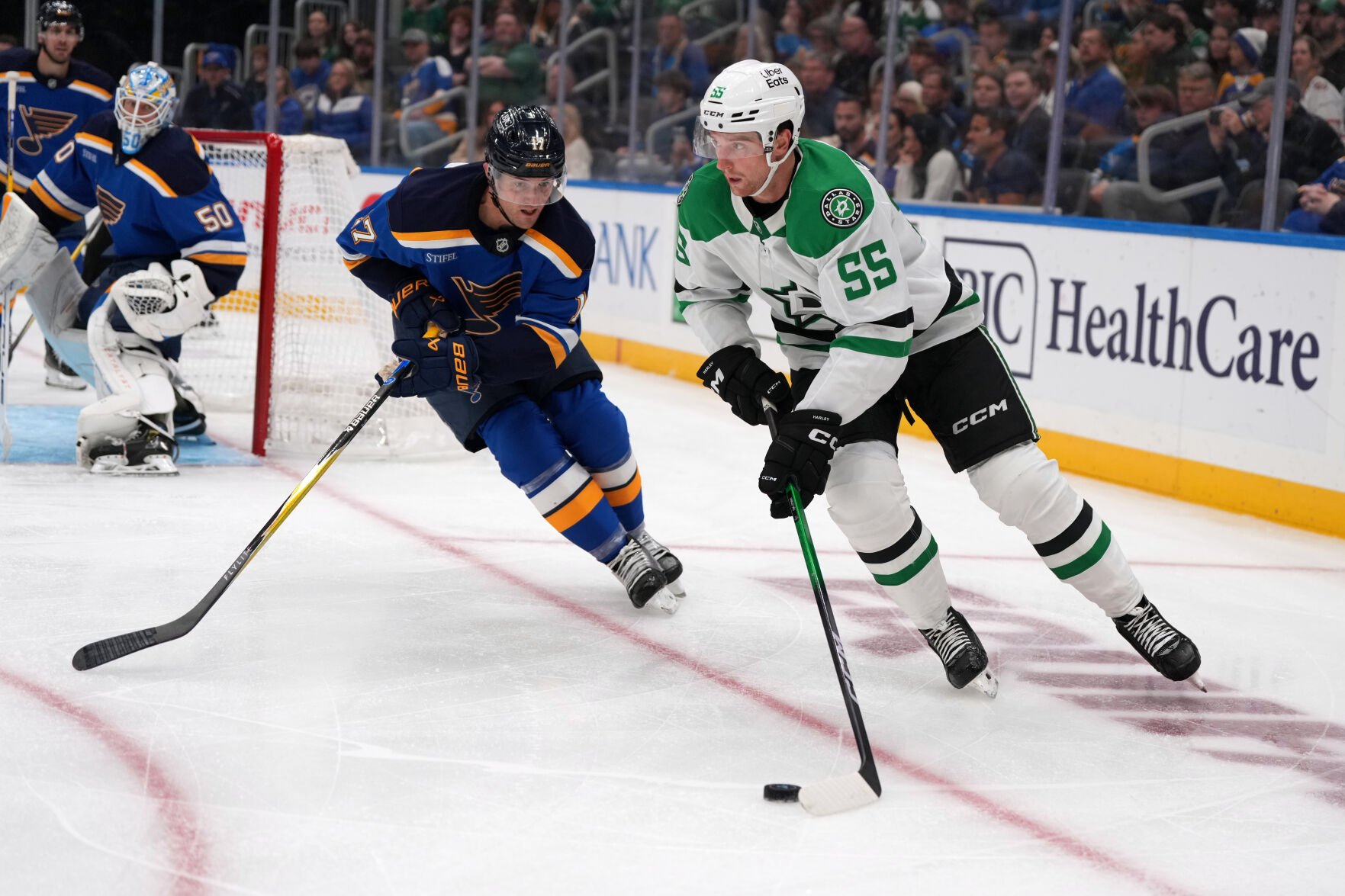 Stars Blues Hockey